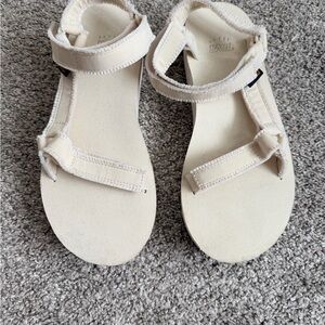 Teva Sandals in Cream